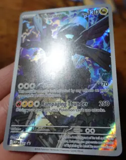 N's Zekrom 031 Promo Black Star Mega Evolution Pokemon Card NM - Image 3