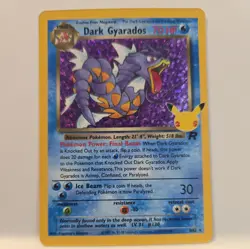 Pokemon TCG Dark Gyarados Holo Rare Card 8/82 25th Anniversary Celebrations - Image 1