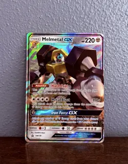 Melmetal GX SM178 Black Star Promo NM Pokemon Card Ultra Rare Holo - Image 1