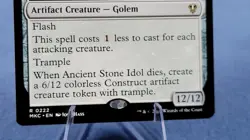 Ancient Stone Idol MTG Commander: Murders Karlov Manor Rare x1 - Magic Card - Image 3