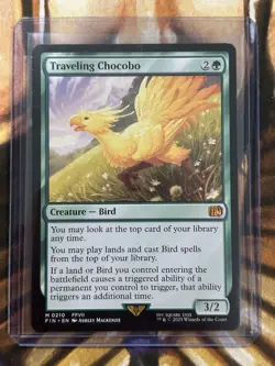 Traveling Chocobo Mythic 0210 (Regular) MTG Final Fantasy English - NM 🔥 - Image 3