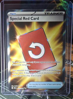 Pokemon TCG CHAOS RISING.Special Red Card.113/086 Rare Holo Trainer Item ENG. - Image 1