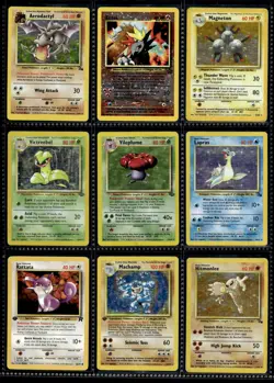 Vtg Pokemon Card Collection Lot Base Set 1st Edition Promo Binder Holos WOTC - Image 1