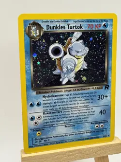 Pokemon Karte/card - Team Rocket Dunkles Turtok Dark Blastoise 3/82 Rocket Holo - Image 3