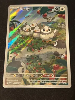 Starly 221/198 SV01: Scarlet & Violet Base Set Holo - TCG Pokemon Card - Image 1