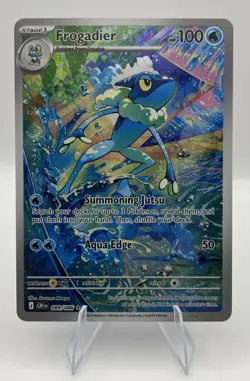 Frogadier 089/086 Chaos Rising Full Art Holo Rare Pokemon Card - Image 1