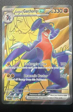 Cynthia's Garchomp ex 204 Sv: Scarlet & Violet Promo Cards Holo - Image 1
