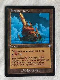 Near Mint - Reliquary Tower (Retro) -​ ​​​BRC - The Brothers' War Commander - Image 1