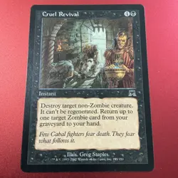 Cruel Revival - Onslaught - Magic the Gathering MTG - Image 2