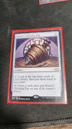 MTG Sensei's Divining Top Double Masters 2022 - Image 1