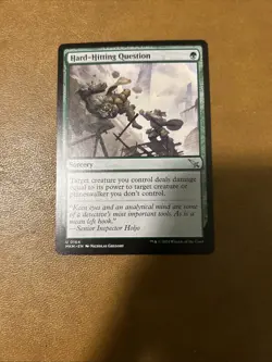 Hard-Hitting Question 164 UC Murders at Karlov Manor Magic: The Gathering NM - Image 1