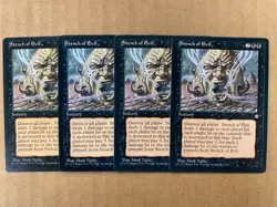 MTG 4x Stench of Evil Ice Age Premodern Magic the Gathering x4 NM - Image 1