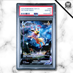 Pokemon Card Chinese - Jolteon Vmax #009 - csHC Eevee Gift Box - PSA 10 - Image 1