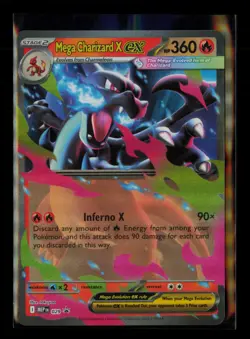 Mega Charizard X ex 029 Holo P ME: Mega Evolution Promo NM/M Pokemon - Image 1