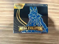 Pokemon TCG Mega Evolution Elite Trainer Box ETB Mega Lucario NEW Factory Sealed - Image 1