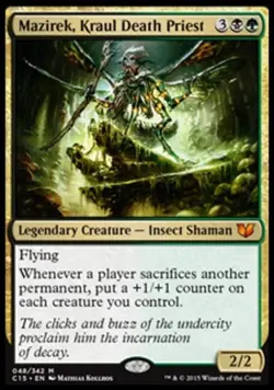 MTG English Mazirek, Kraul Death Priest NM Normal Commander 2015 - Image 1