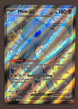 Mew ex (216/091) Paldean Fates Full Art Pokemon TCG Near Mint - Image 1