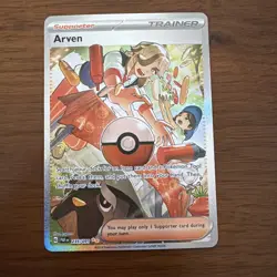 Pokemon TCG Arven Trainer Ultra Rare Card 235/091 - Image 1