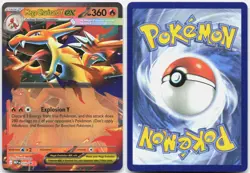 Mega Charizard Y ex 030 Holo Promo ME: Mega Evolution Promo Pokemon Holo NM - Image 3