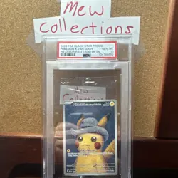 Pokemon Pikachu with Grey Felt Hat x Van Gogh Promo PSA10 #85 PSA VAULT ELIGIBLE - Image 4
