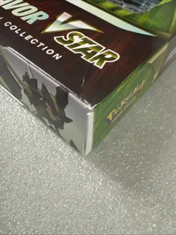 Pokemon TCG Kleavor VSTAR Special Collection Box New/Factory Sealed Crease/tear - Image 4