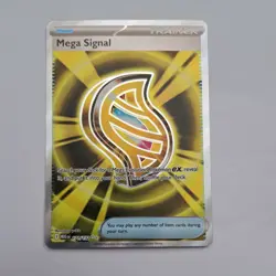 Pokemon Mega Signal 171/132 Mega Evolution Full Art Excellent Condition - Image 1