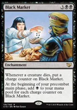 MTG English Black Market NM Normal Commander 2015 - Image 1