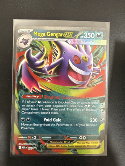 Pokemon TCG Mega Gengar EX 073 Black Star Promo Mega Moonlit Tin - Image 1