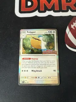Pelipper Pokemon Paldea Evolved SVP 022 Prerelease Black Star Promo NM - Image 1