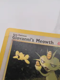 Pokemon TCG Giovanni's Meowth 1st Edition Gym Challenge 43/132 - Image 4