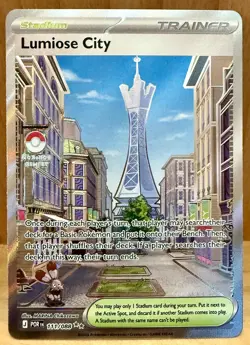 Lumiose City 111/088 Me03: Perfect Order Trainer Ultra Rare Holo Pokemon TCG - Image 1