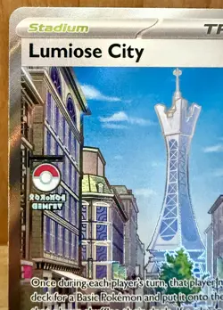 Lumiose City 111/088 Me03: Perfect Order Trainer Ultra Rare Holo Pokemon TCG - Image 2