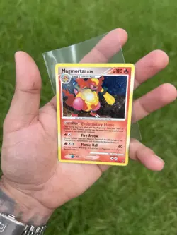 2009 Pokemon Platinum Supreme Victors Magmortar Holo #6/147 SWIRL - Image 1
