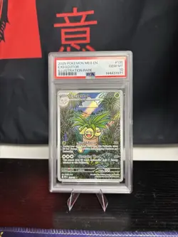 Pokemon TCG Exeggutor 135/132 Me01 Mega Evolution Illustration Rare Holo PSA 10 - Image 1