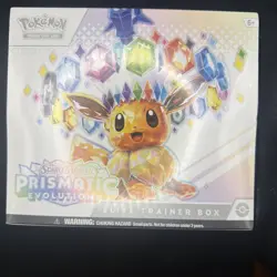 Pokemon Prismatic Evolutions Elite Trainer Box ETB New Sealed Minor Tear - Image 1