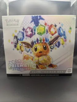 Pokemon Prismatic Evolutions Elite Trainer Box ETB New Sealed - Image 1