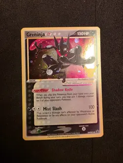 Pokemon TCG Greninja Gold Star SWSH144 Celebrations Black Star Promo - Image 1