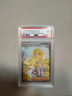 2025 Pokemon MEG EN Special Illustration Rare #184 Lillie's Determination PSA 9 - Image 1