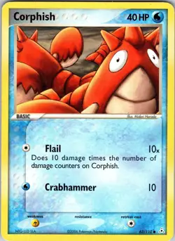 Corphish - 063/110 63/110 Holon Phantoms Pokemon TCG LP Normal - Image 1