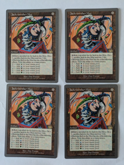 4 Jack-in-the-Mox Unglued MTG NM Free shipping with tracking - Image 1
