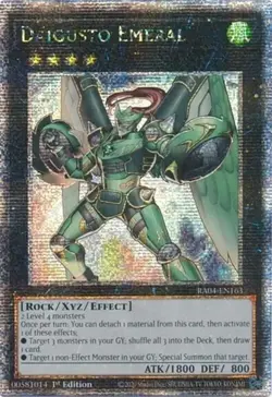 Yugioh! Daigusto Emeral - RA04-EN163 - Quarter Century Secret Rare - 1st Edition - Image 1