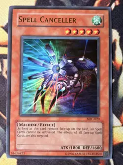 Yugioh: Spell Canceller - MFC-020 - Ultra Rare - Unlimited - LP - Image 1