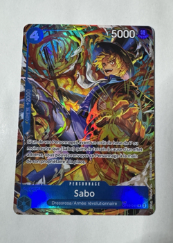 One Piece TCG Sabo OP10-049 TR French Treasure Rare NM - Image 1
