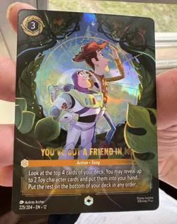 Enchanted Lorcana You've Got a Friend in Me- firm on price - Image 1