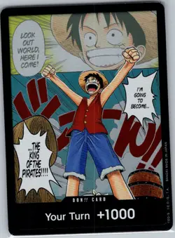 DON!! Card (Manga) (Alternate Art) English Romance Dawn - One Piece Card - NM - Image 1