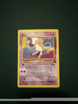 Pokemon Card - Mew Wizards Black Star Promos 8 1999 Promo - Image 1