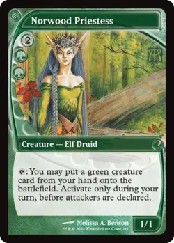 Norwood Priestess (Future Sight) - Near Mint MTG Mystery Booster 2 - Image 1
