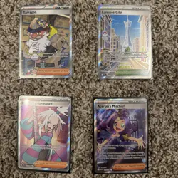 Perfect Order and Chaos Rising Trainer Card Lot of 4 - Image 1