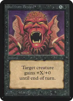 MTG Howl from Beyond - Alpha #111 - Image 1