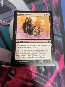 MTG - HISSING MIASMA - UNCOMMON - GUILDPACT - LP - Image 1